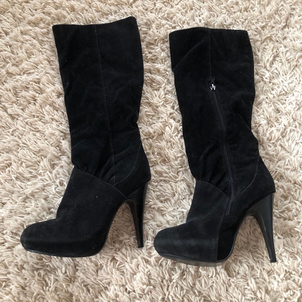 Suede Boots